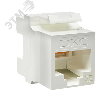 Модуль Keystone RJ45 CAT5E неэкранированный(UTP), 180 градусов, белый(форм-фактор A10) RNK5EU180WH