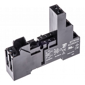 6-1415035-1 - Гнездо реле, DIN-рейка, Винт, 12 А, 230 В