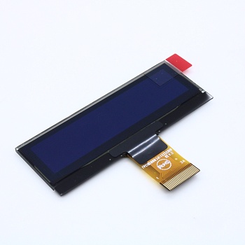 WEO012832AWPP3N00000 - OLED 2,23" графический, 128х32, COG, белый, интерфейс  6800/8080/I2C/SPI, контроллер SSD1305Z, VDD 3В, -40 ... -80 С