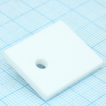 AOS 247/218 - Прокладка теплопроводящая керамическая TO-218 TO-247 21х25х3.0мм тепловое сопротивление 0,3K/W, изоляция 10kV/mm