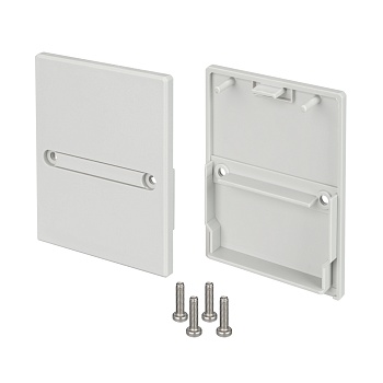 Заглушка для KLUS-POWER-W50 глухая 030308 - Под заказ от 10 шт. Заглушка пластиковая для профиля KLUS-POWER-W50. Цена за 1 шт. Сроки и цену уточняйте у менеджера.