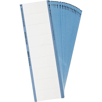 brd149375 - WO-59-PK этикетки на картах, материал В-500, матовый винил, цвет-белый, размер 57.15х25.4мм, 225 шт/упак.