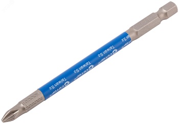 Биты стальные, 2 шт, Profi, PH2, 100 мм 83-340