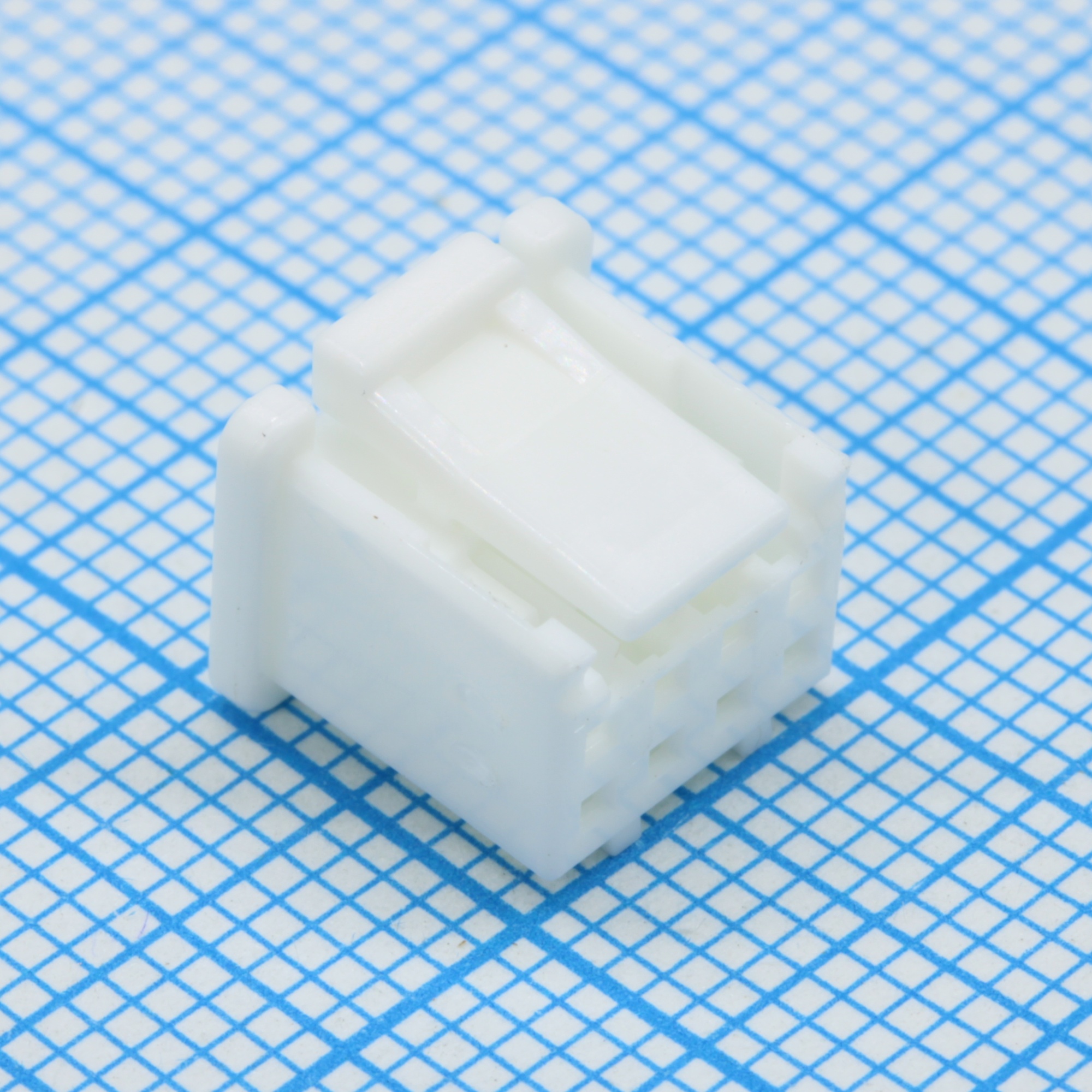 PUDP-08V-S - Корпус разъема RCP 8 контактов шаг 2мм монтаж на кабель пакет