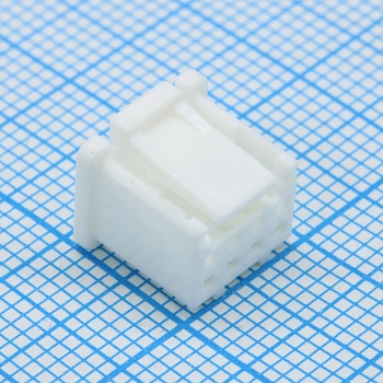 PUDP-08V-S - Корпус разъема RCP 8 контактов шаг 2мм монтаж на кабель пакет