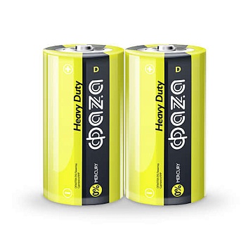 Элемент питания солевой D/R20 1.5В Heavy Duty Shrink-2 (уп.2шт) 5002357