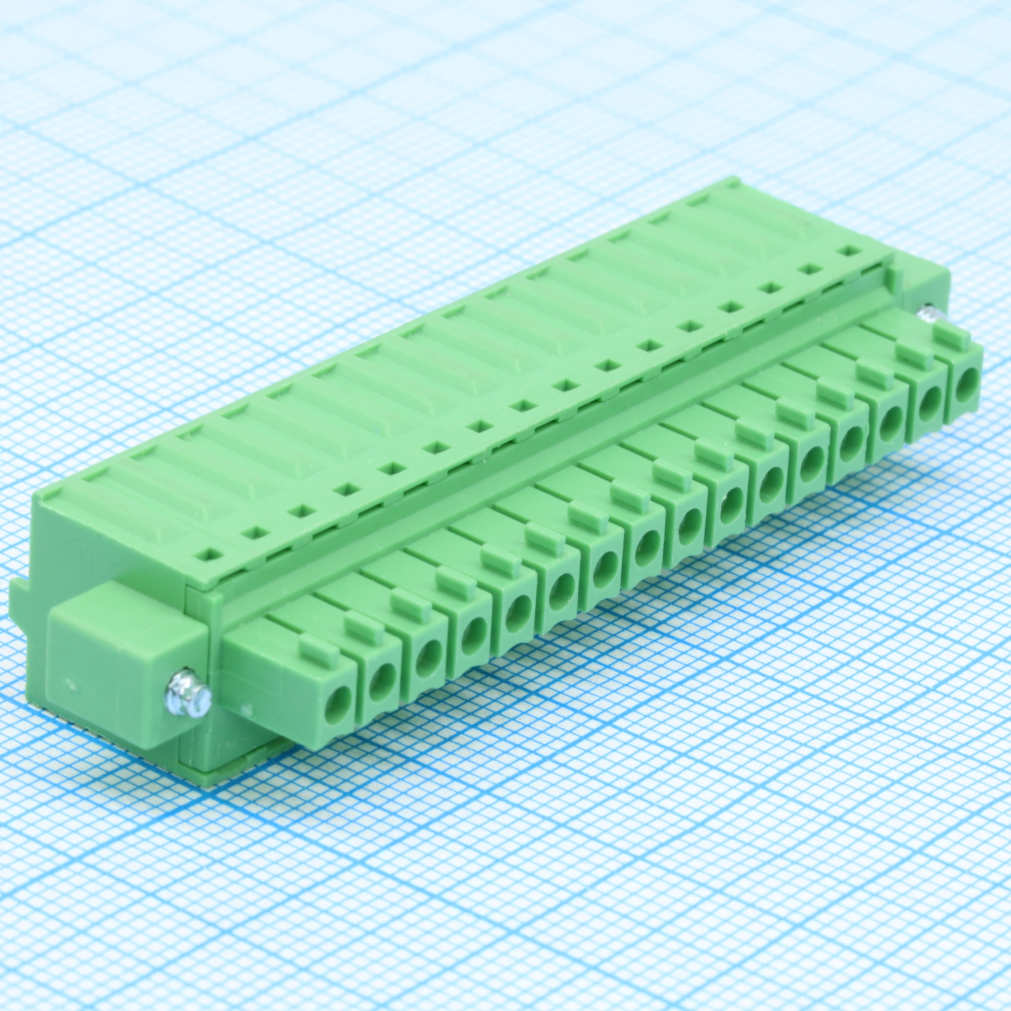 15EDGKDM-3.5-16P-14-00A(H) - Разъемный клеммный блок, Серия 15EDGKDM-3.5 16 контактов