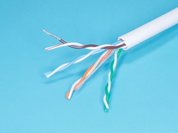 UTP4-24R5LSZH - Кабель Витая пара 8 проводов, кат. 5е, (PCnet), бухта 305м, негорючий, серый