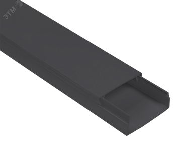 Кабель-канал 40х25 "ЭЛЕКОР" черный (24м) EL-KK10-040-025-1-K02