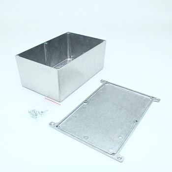 G0347F - Алюминиевый корпус с фланцами некрашеный