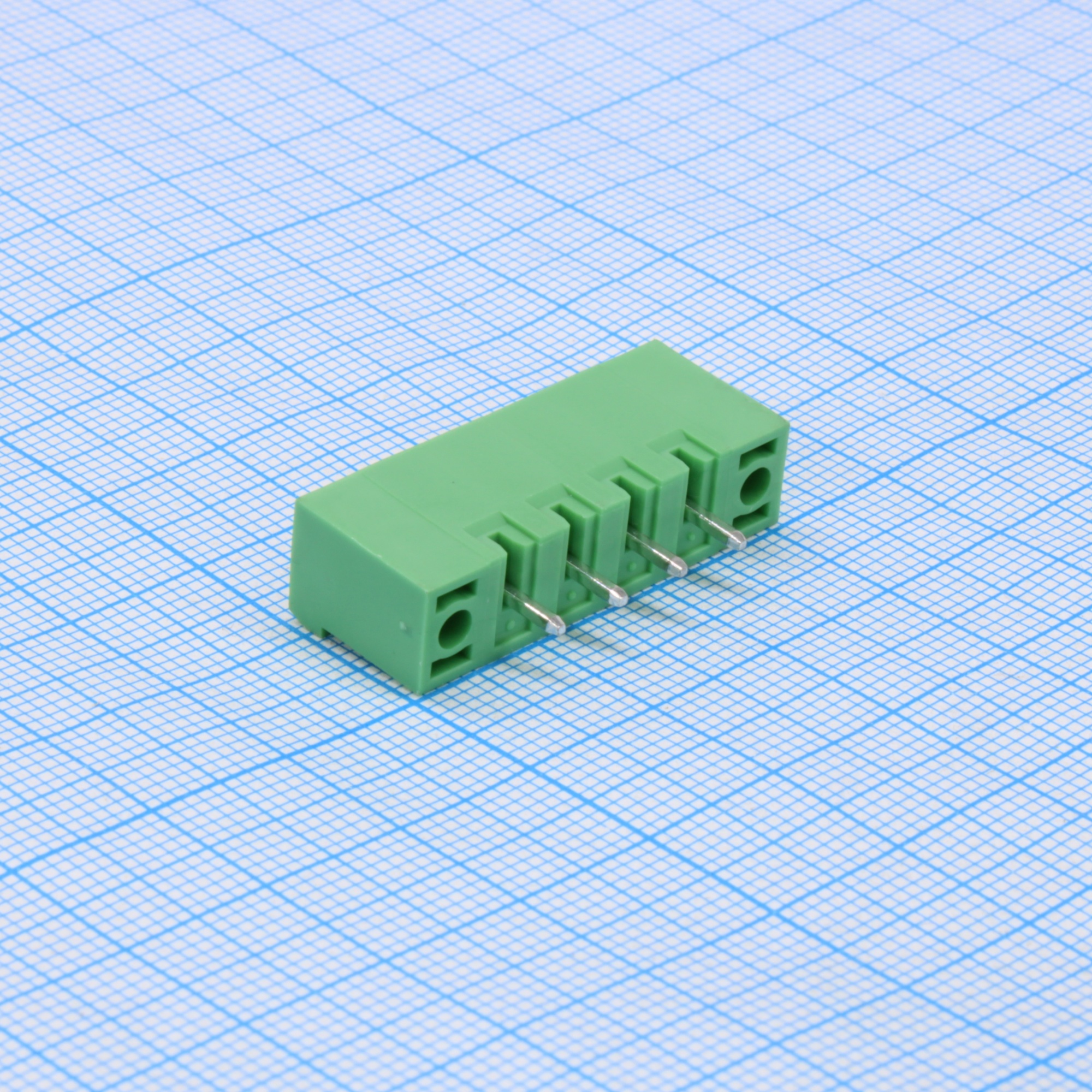 2EGTVM-5.08-04P-14-100 - Разъемный клеммный блок на плату, 4 контакта. Серия 2EGTVM-5.08