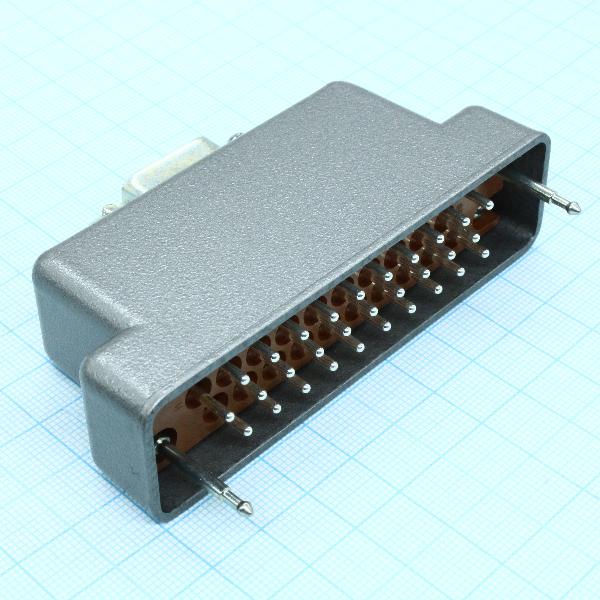 РП10-30 ЛП вилка с/к - Соединитель  низкочастотный, прямоугольный, внутреннего монтажа