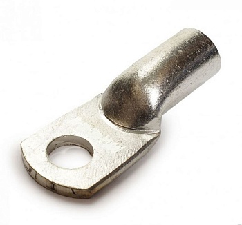 Наконечник алюминиевый, ТА 50-12, 100255 - Кабельный наконечник, силовой, алюминий, ТА 50-12 (сечение проводника 35 - 50 мм кв., диаметр крепежа M12), неизолированный, в упаковке 20 штук