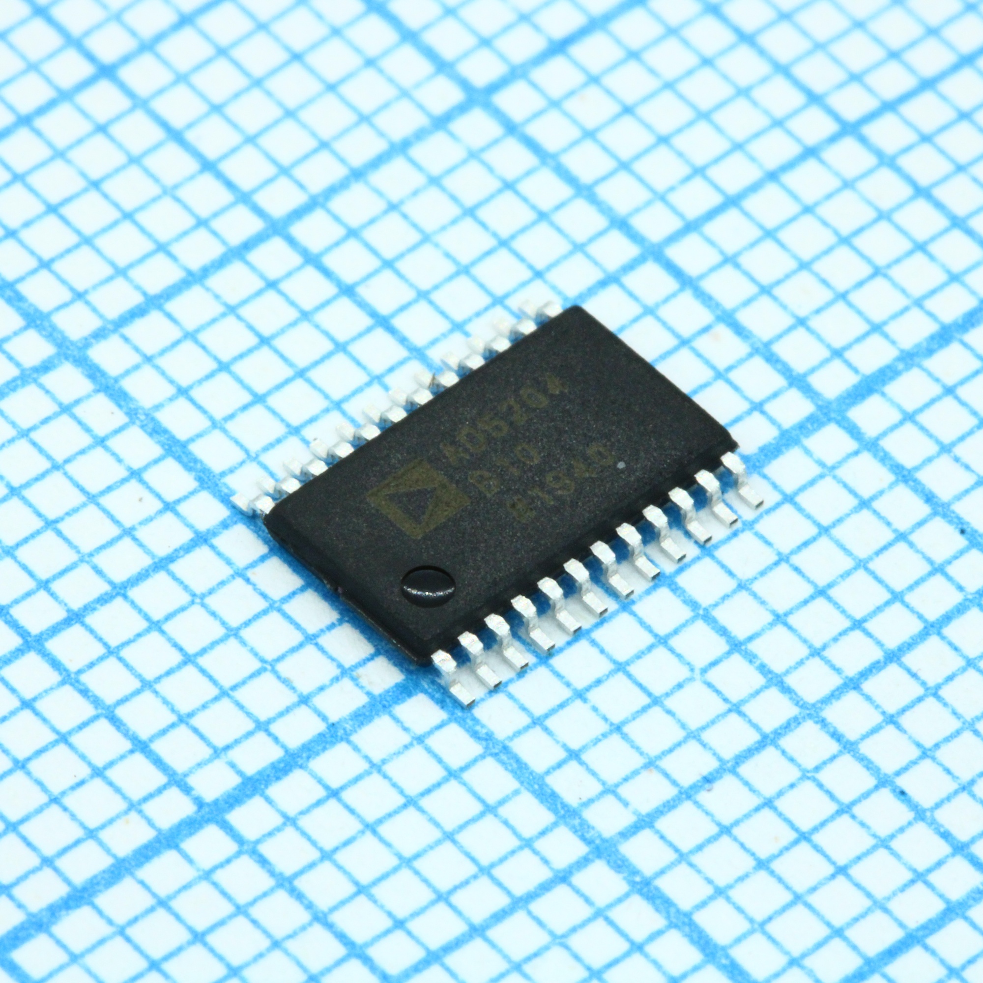 AD5204BRUZ10-REEL7 - Цифровой потенциометр 4-х канальный 256-позиционный 10кОм