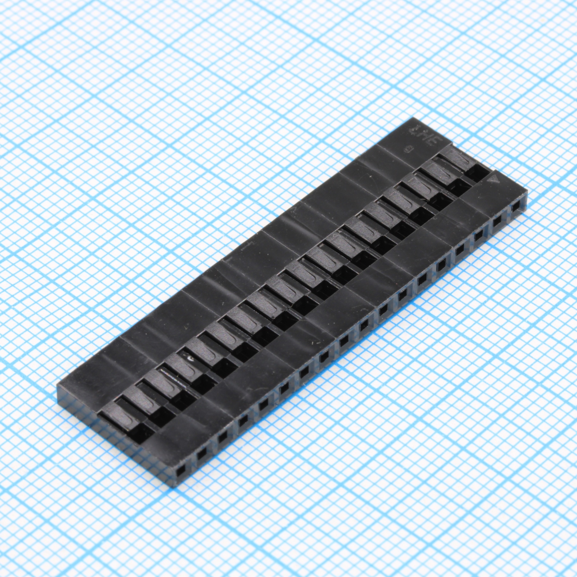 DS1071-1X18FCB - розетка на кабель 2,54мм 1ряд