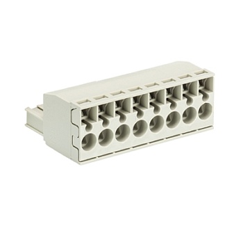 Розетка Wiecon 8213 BFK /8 TOP K - Розеточный разъем, угловой, на кабель, шаг 5,08 мм, 8 полюсов, номинальное сечение: 2,5 мм кв., пружинная фиксация провода, 400V, 12А, с маркировкой, цвет: серый, серия 8213 BFK Розетка Wiecon 8213 BFK /8 TOP K - Розеточный разъем, угловой, на кабель, шаг 5,08 мм, 8 полюсов, номинальное сечение: 2,5 мм кв., пружинная фиксация провода, 400V, 12А, с маркировкой, цвет: серый, серия 8213 BFK