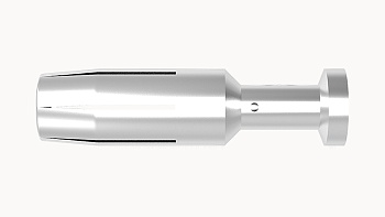 Розеточный обжимной контакт (Ag) 40A-SF-6.0 - Розеточный обжимной контакт, номинальный ток: 40A, номинальное сечение: 6,0 мм кв., тип покрытия контактов: серебро