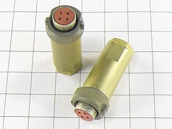 Розетка РС4АТВ с кожухом "5"