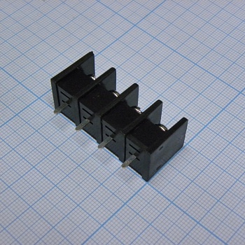 DG55C-B-04P-13-00A(H) - Барьерный клеммный блок 4 контакта. Серия DG55C-B