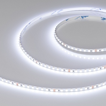 Лента RT-A160-5mm 24V Cool 8K (9.6 W/m, IP20, 2835, 5m) 037808 - Светодиодная лента RT-A160, открытая IP20. Светодиоды 2835, 160 шт/м (800 шт на 5 м), белая плата 5 мм, скотч 3M. Цвет ХОЛОДНЫЙ 8000 K , цветопередача CRI>90 , угол 120°. Питание 24 В, мощно