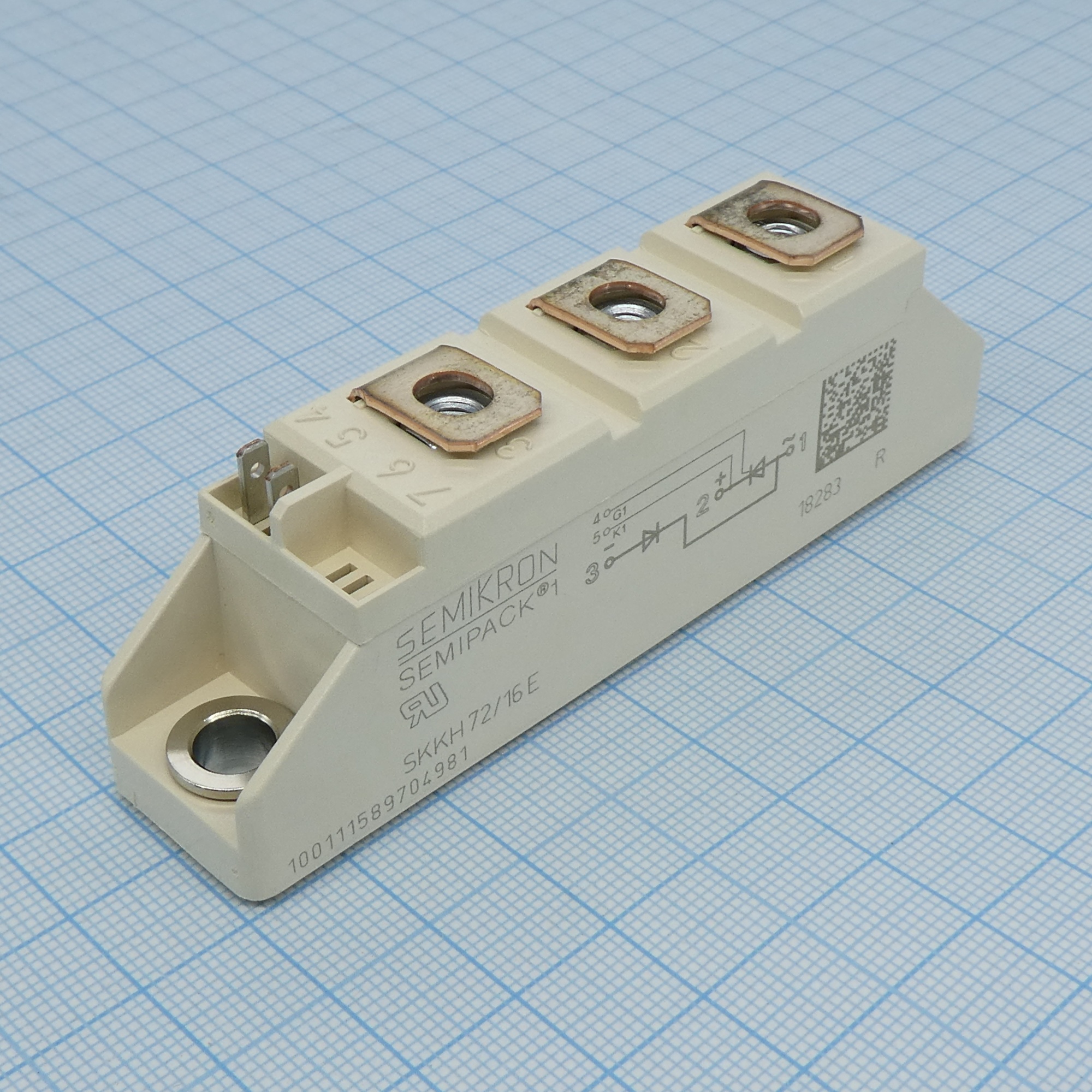 SKKH72/16E - Силовой тиристорный модуль