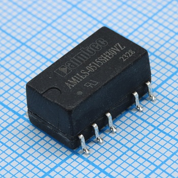 AM1LS-0515SH30VZ - Преобразователь DC/DC 1 Вт, вход 4.5...5.5 В, выход 15 В/,0.067 А (SMТ)