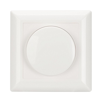 Накладка декоративная для панели LN-500 027608 - Накладка декоративная одинарная для TRIAC ппанели LN-500  размер 86*86mm, цвет RAL9010, материал ABS V1