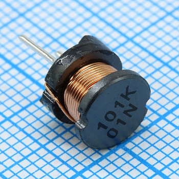RCH875NP-101K - Силовая индуктивность 100uH ±10% 0.89A 0.35Om радиальная без магнитного экрана