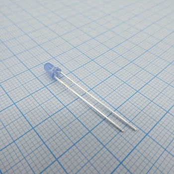 FYL-3014UBD1A - Светодиод 3мм/синий/470нм/1100мкд/50°