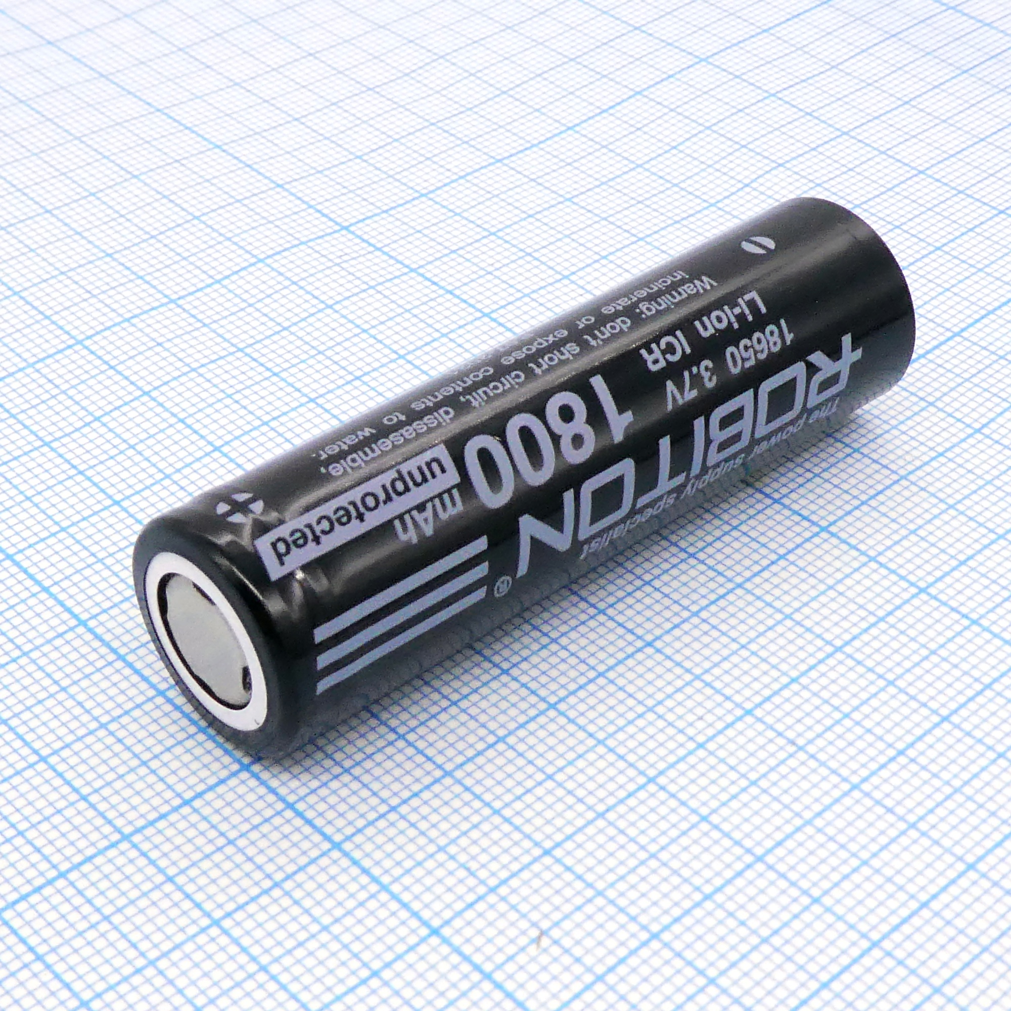 Аккумулятор 18650 Li18650-1800NP-PK1 - Аккумулятор литий-ионный (Li-Ion) без защиты