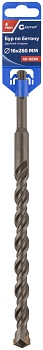 Бур по бетону , Profi, двойная резьба, SDS-Plus, 16 х 260 мм 40-16260