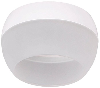 Светильник 4010 накладной потолочный под лампу GX53 бел. LT-UPB0-4010-GX53-1-K01
