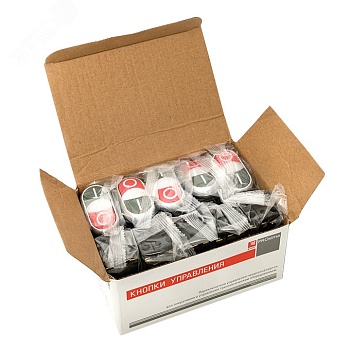 Кнопка LA32HND "Пуск-Стоп" крас./зел. с подсветкой 24В DC NO+NC la32hnd-24