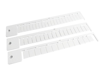 Маркировочные шильдики UAB 5/12-5 - Маркировочне шильдики (кассета с шильдиками), чистая, цвет: белый