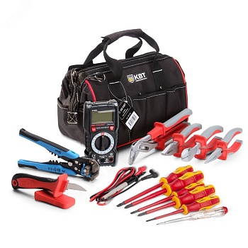 НИЭ-02 - Набор инструментов электрика, 5 предметов в сумке