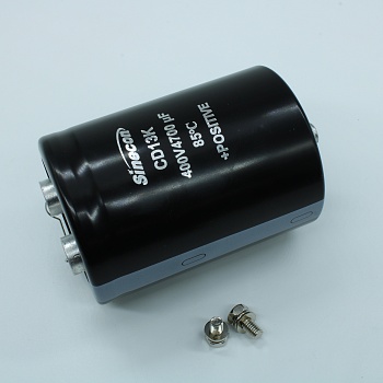 GBK472M2G76A5BZVG7S00 - Конденсатор алюминиевый электролитический с выводами под винт 400ВDC 4700мкФ 20% 76*105мм 12000ч 16.3A