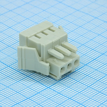 8EDGKG-3.5-03P-11-01A(H) - Разъемный клеммный блок серия 8EDGKG шаг 3.5мм 03 контакт(-ов)