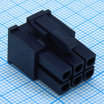 469920610 - Кожух разъема  RCP 6 контакт(ов) 4.2мм обжим монтаж на кабель россыпь