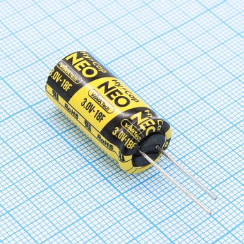 WEC 3R0 186 QC - Ионистор цилиндрический 3В 18Ф 12.5х25 65°C