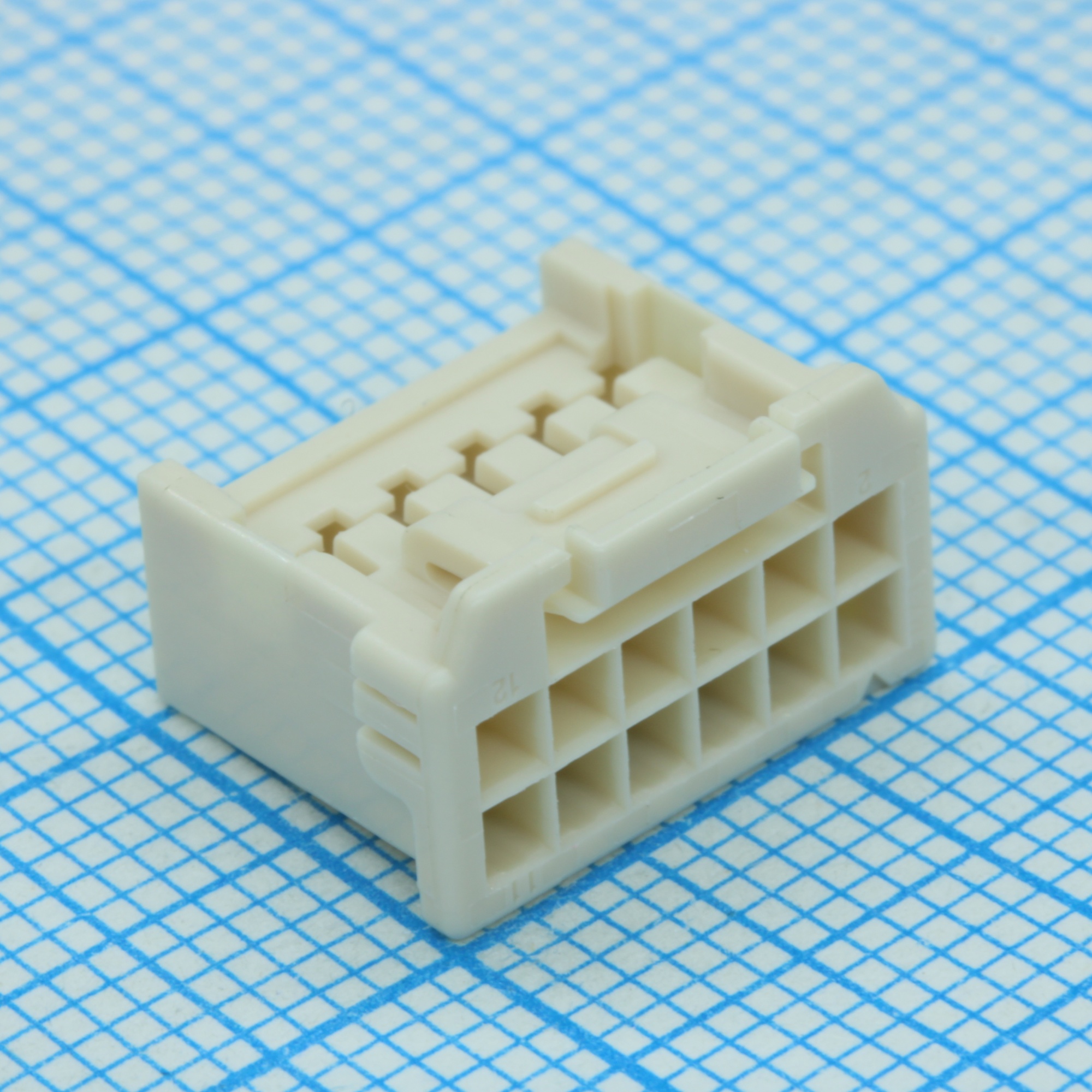 5016461200 - Корпус разъема 12 контактов 2 ряда шаг 2 мм