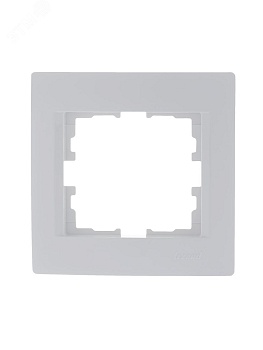 Рамка 1-м Karina горизонт. бел. 707-0200-146