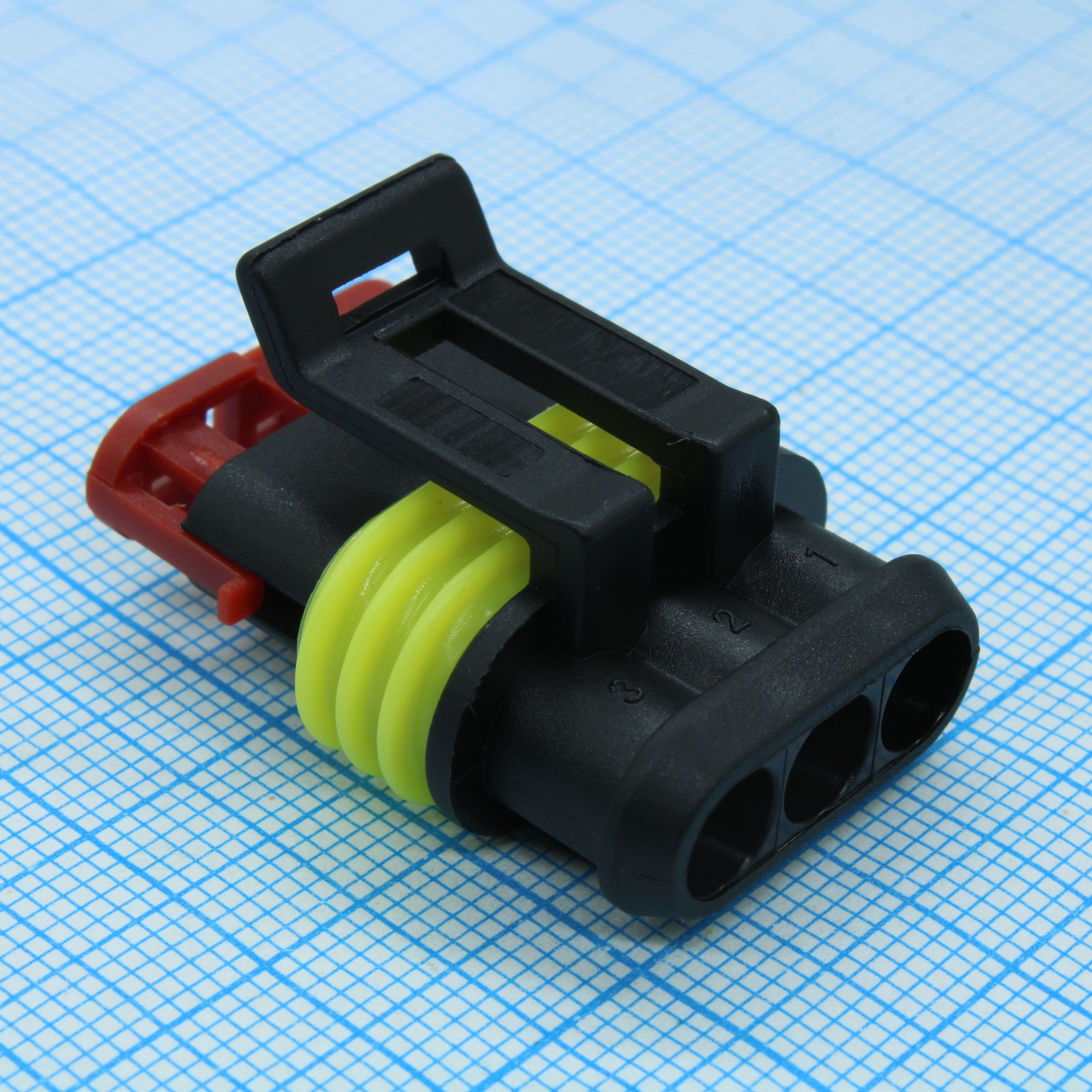 CKK7031-1.5-21B - Корпус разъема, серия 1.5, розетка, 3 контакта, шаг-6мм Operating Voltage 24V