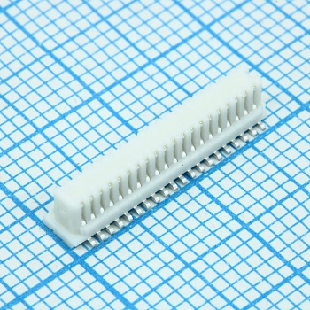 524654071 - Соединитель плата-плата 40 контактов 0.8мм для поверхностного монтажа лента на катушке