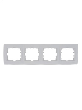 Рамка 4-м Karina горизонт. бел. 707-0200-149