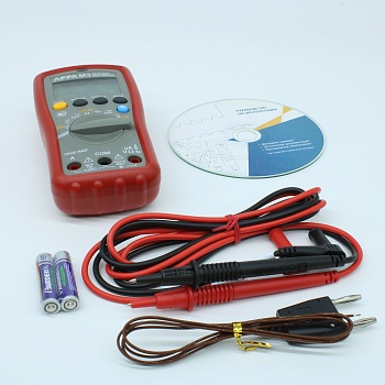 APPA M3 - Универсальный мультиметр с автоматическим режимом выбора пределов измерения DCV, ACV, DCA, ACA, сопротивление, емкость, частота, прозвон цепи, проверка диодов