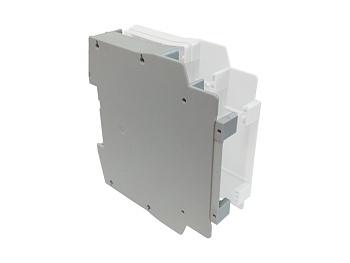 Боковая секция корпуса 01.004.5000.8 - Боковая секция корпуса для РЭА, габариты, Ш х В х Г (мм): 22,5 x 96,5 x 91,5 , пластик, цвет: желтый, серия wiebox STANDARD