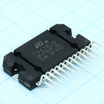 TDA7850 - УНЧ 4x80Вт (14.4В/2 Ом), 26дБ, Mute/Standby