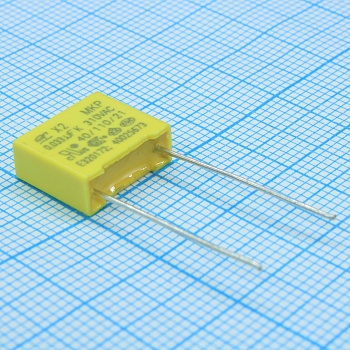 L-KLS10-X2-333K310-P10 - Конденсатор помехоподавляющий X2  0.033мкФ 310В переменного тока радиальный шаг 10мм