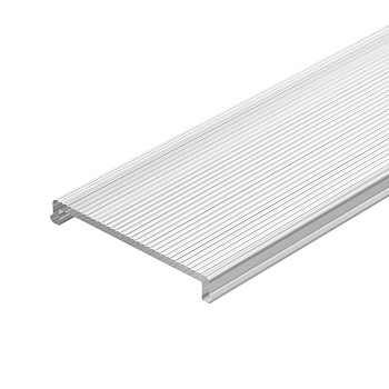 Экран ARH-POWER-W35(F)-2000 Clear-PM 017627 - Прозрачный экран PMMA (95%) для профиля POWER-W35(F). Размеры 34х2000мм. Цена за 1м.