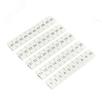 Маркировка для клемм 2.5 UT 1-50 (100 шт)